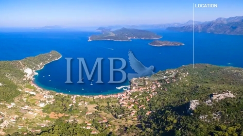 Building land of 1.457 m2 on attractive location near the sea | Dubrovnik island - Lopud