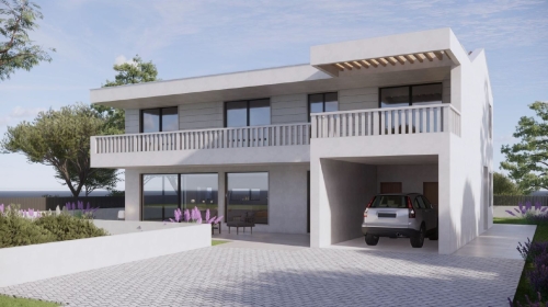 PRAVOMOĆNA GRAĐEVINSKA DOZVOLA ZA GRADNJU VILE | Građevinsko zemljište 835 m2 | Dubrovnik